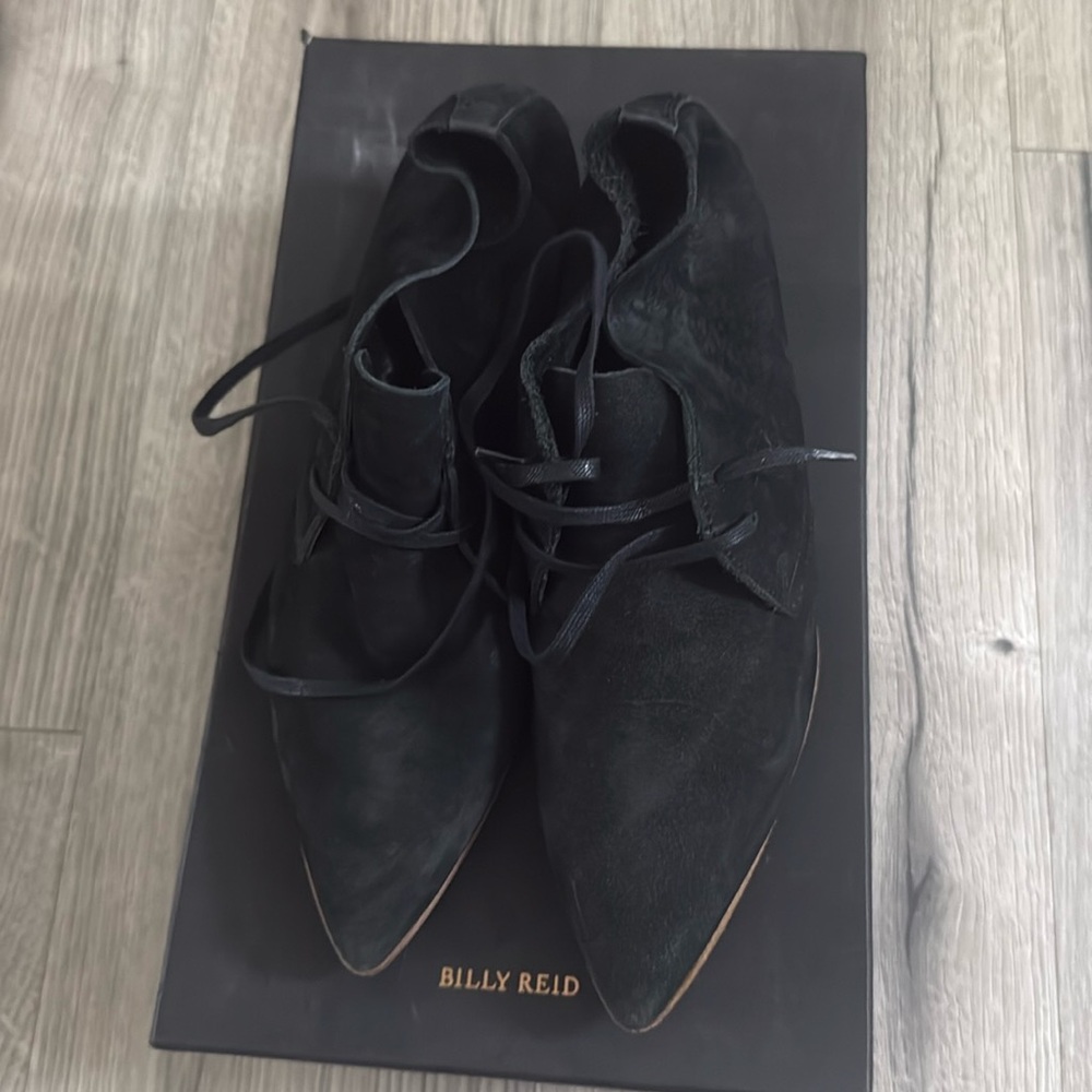 Suede shoes